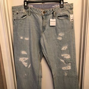 GAP destructed jeans